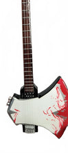 Load image into Gallery viewer, GENE SIMMONS (KISS)- Bloody Signature Axe 1:4 Scale Replica Bass Guitar~Axe Heav