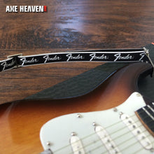 Load image into Gallery viewer, FENDER™ Logo Mini Model Guitar Strap - Classic Black