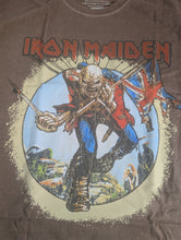 Load image into Gallery viewer, IRON MAIDEN | 2021 The Trooper Distressed Brown T-shirt ~Never Worn~ 0X/1X 2X/3X
