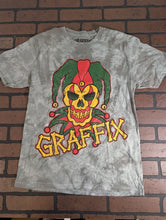 Load image into Gallery viewer, GRAFFIX Jester Tie Dye Get Down Art T-Shirt ~Never Worn~ S M L XL 2XL