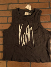 Load image into Gallery viewer, KoRn - Women's Ribbed Cropped Tank Top~Never Worn~