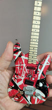 Load image into Gallery viewer, EDDIE VAN HALEN- Red/White "Frankenstein" 1:4 Scale Replica Guitar ~Licensed~