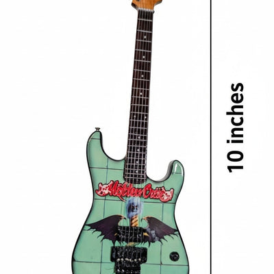 MOTLEY CRUE - Dr Feelgood 10 Inch Replica Licensed Guitar ~The Mini Axe~