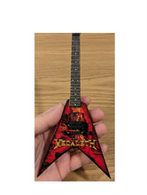 Load image into Gallery viewer, MEGADETH - Peace Sells 10 Inch Replica Licensed Guitar ~The Mini Axe~