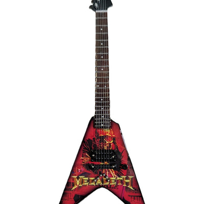 MEGADETH - Peace Sells 10 Inch Replica Licensed Guitar ~The Mini Axe~