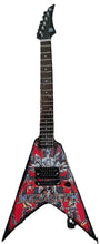 Load image into Gallery viewer, MEGADETH - Chaos Chains 10 Inch Replica Licensed Guitar ~The Mini Axe~