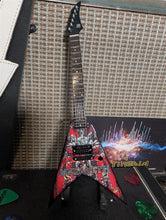 Load image into Gallery viewer, MEGADETH - Chaos Chains 10 Inch Replica Licensed Guitar ~The Mini Axe~
