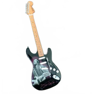 JIMI HENDRIX -"Tribute" Fender Strat 1:4 Scale Replica Guitar ~Axe Heaven~