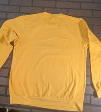 Load image into Gallery viewer, Texas Chainsaw Massacre Survive? Yellow Crewneck Sweatshirt ~Never Worn~L XL 2XL