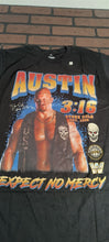 Load image into Gallery viewer, STONE COLD STEVE AUSTIN - Expect No Mercy T-shirt ~Never Worn~ M