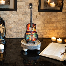 Load image into Gallery viewer, Luke 18:27 Miniature Guitar ~New~