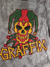 Load image into Gallery viewer, GRAFFIX Jester Tie Dye Get Down Art T-Shirt ~Never Worn~ S M L XL 2XL