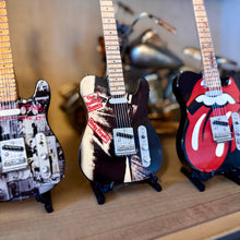 Load image into Gallery viewer, The Rolling Stones "Tongue and Lips" Miniature Guitar