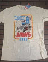 Load image into Gallery viewer, JAWS | We're Gonna Need A Bigger Boat Cream T-shirt ~Never Worn~ M L XL 2XL