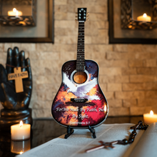 Load image into Gallery viewer, Corinthians 5:7 Miniature Guitar