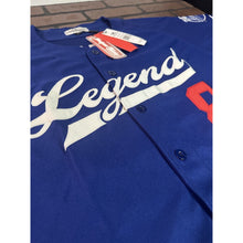 Load image into Gallery viewer, Kobe/24/8 Mamba Blue "Legends" Headgear Classics Baseball Jersey ~Never Worn~ L