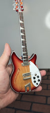 Load image into Gallery viewer, 12 String Fire Sunburst 1:4 Scale Replica Guitar~Axe Heaven~