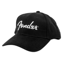 Load image into Gallery viewer, Fender Black Script Hat