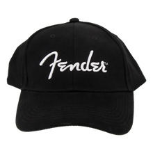 Load image into Gallery viewer, Fender Black Script Hat
