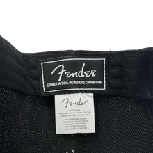 Load image into Gallery viewer, Fender Black Flat Bill Hat
