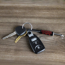 Load image into Gallery viewer, Cannibal Corpse Logo Guitar Plug Keychain