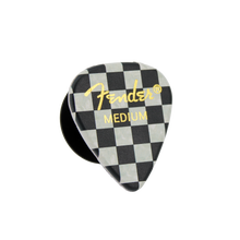 Load image into Gallery viewer, Fender guitar pick phone grip (Checkered)