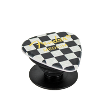 Load image into Gallery viewer, Fender guitar pick phone grip (Checkered)