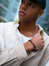Load image into Gallery viewer, Tigers Eye Beaded Bracelet - Havana
