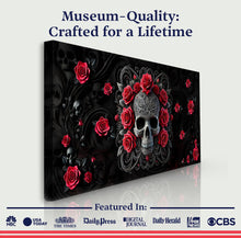 Load image into Gallery viewer, 3D Vintage Skull Wall Art II