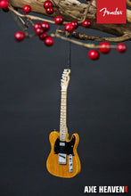 Load image into Gallery viewer, 6" FENDER 50s Blonde Telecaster Guitar Holiday Ornament