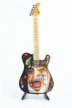 Load image into Gallery viewer, The Rolling Stones "Foreign Tongues" Collectible Miniature Guitar