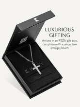 Load image into Gallery viewer, Cross Pendant Necklace (Silver)