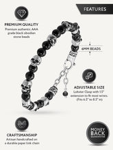 Load image into Gallery viewer, Skull Beaded Bracelet