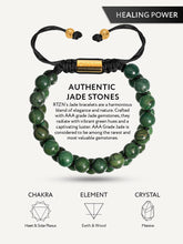 Load image into Gallery viewer, Jade Beaded Bracelet - Morocco