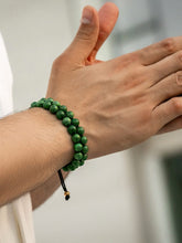 Load image into Gallery viewer, Jade Beaded Bracelet - Morocco
