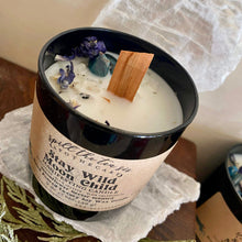 Load image into Gallery viewer, Stay Wild Moon Child Lunar Intention Candle | Moon Magic Soy Candle
