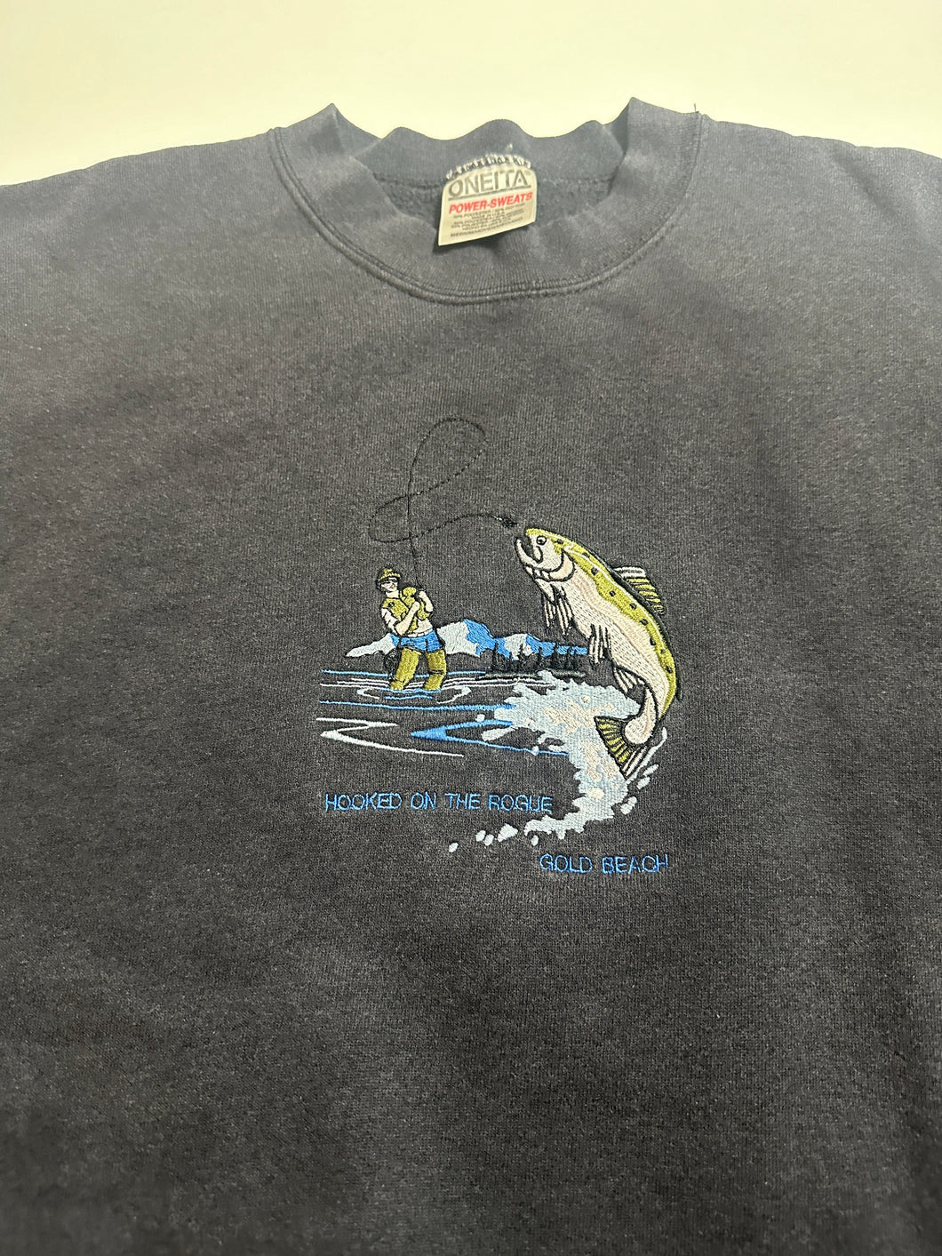 Vintage Fishing Sweat Shirt