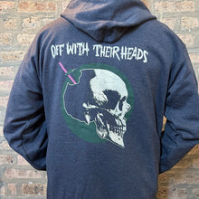 Load image into Gallery viewer, Off With Their Heads "Tiki Skull" Full Zip Hoodie