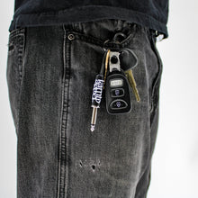 Load image into Gallery viewer, Lamb of God Logo Guitar Plug Keychain