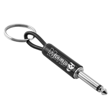 Load image into Gallery viewer, Misfits Logo Guitar Plug Keychain