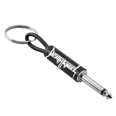 Death Angel Logo Guitar Plug Keychain