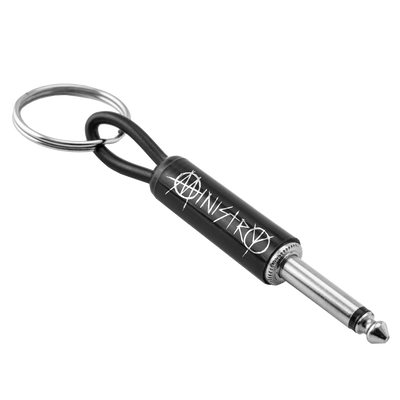 Ministry Logo Guitar Plug Keychain