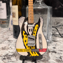 Load image into Gallery viewer, The Rolling Stones "Voodoo Lounge" Miniature Guitar