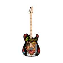 Load image into Gallery viewer, The Rolling Stones "Foreign Tongues" Collectible Miniature Guitar