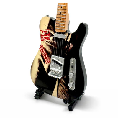 The Rolling Stones "Sticky Fingers" Miniature Guitar
