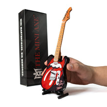 Load image into Gallery viewer, The Rolling Stones "Tongue and Lips" Miniature Guitar