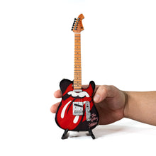 Load image into Gallery viewer, The Rolling Stones "Tongue and Lips" Miniature Guitar
