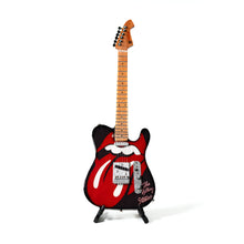Load image into Gallery viewer, The Rolling Stones "Tongue and Lips" Miniature Guitar