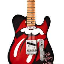 Load image into Gallery viewer, The Rolling Stones "Tongue and Lips" Miniature Guitar