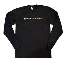 Load image into Gallery viewer, Off With Their Heads "Clear The Air"  Long Sleeve Shirt